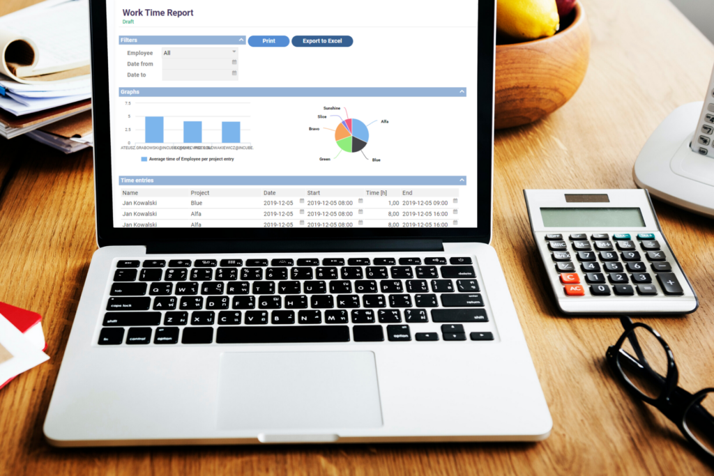 timesheet aplikacja rejstracja czasu pracy